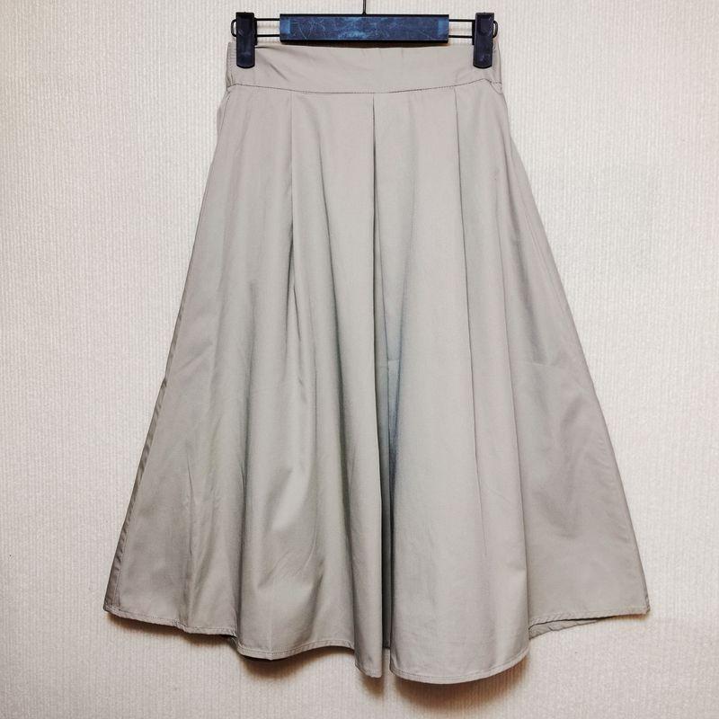 

Внешняя торговля Японский бренд Оригинальная цельнокроеная юбка на резинке средней длины А-силуэта с защипами спереди Юбка-зонт Маленький Khaki Free size F