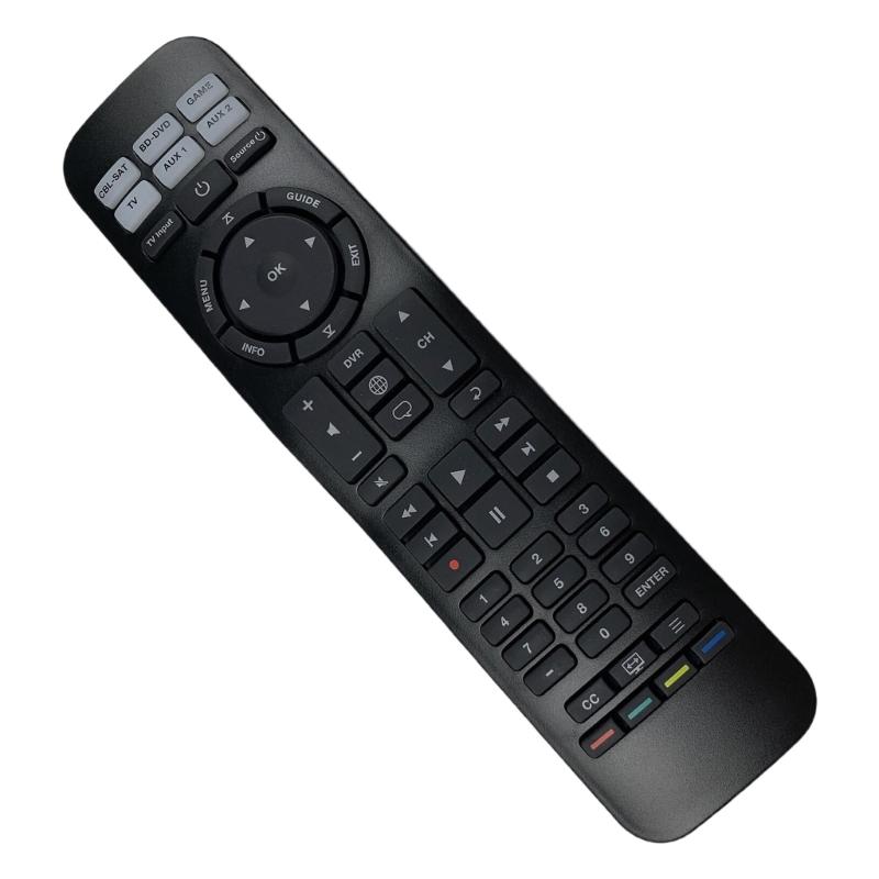 High Sensitivity Remote Quick Response Button Energy Saving Feature Ergonomic Layout for Big TV Remotes Replacement