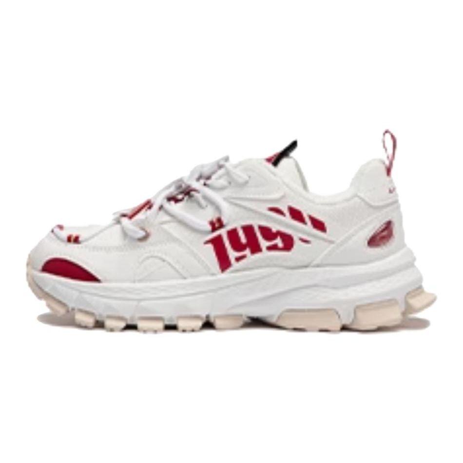 Li-Ning Cloud Low-Top Kids Casual Shoes Kids sneaker Standard-White Bull-Red YKCT170-9