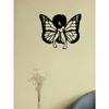 African Woman Butterfly Metal Wall Art Elegant Living Room Bedroom Wall Decor Gift