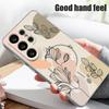 Magnetic Phone Case For Samsung Galaxy S25 S26 Ultra Edge S24 S23 FE A17 A56 A37 A16 A55 A15 A36 A35 A54 5G Cartoon Floral Cover