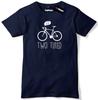 Two Tired Cycling Bike Bicycle Mens Premium Mens Kids T Shirt Tee