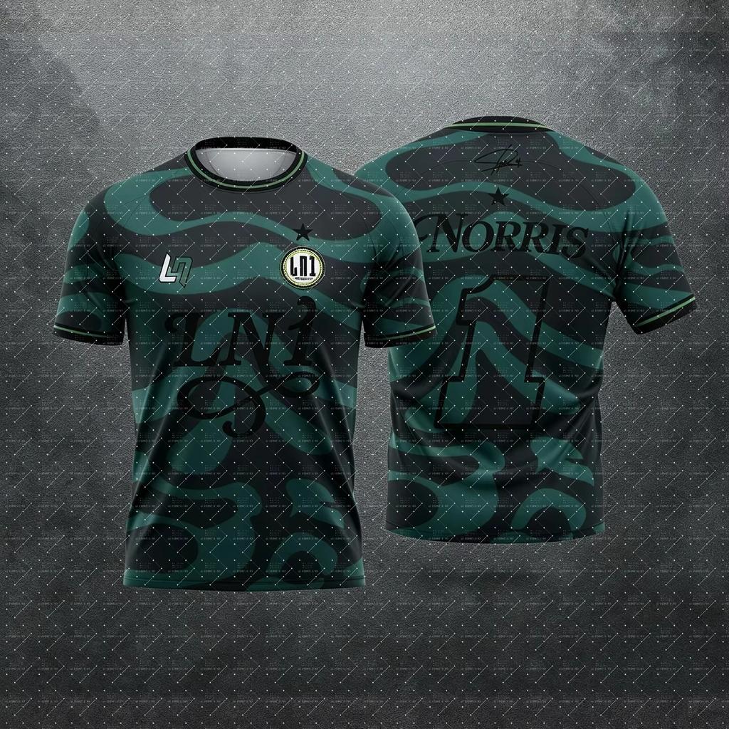 2026 Nuova T-shirt 3D alla Moda per Ciclismo Top Sportivo Casual