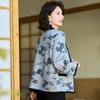 Mom Autumn Clothes New Fashion Coat Middle Elderly Women Autumn and Winter Short Top