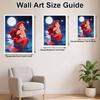 Disney Diamond Painting Kit Classic Mermaid Style Home Decor Craft Perfect Gift Idea Diamond Art