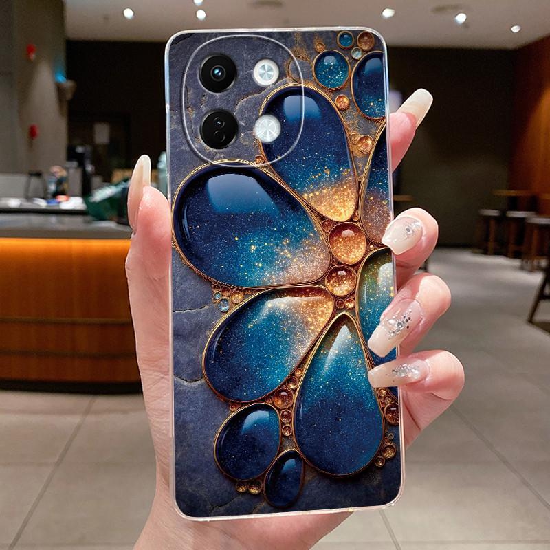For Tecno Spark 30 5G Phone Case Cute Cartoon Dragon Patterns Soft TPU Silicone Transparent Casing For Tecno Spark 30 Shell Capa