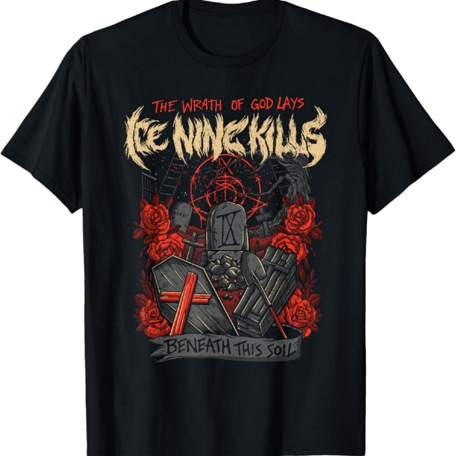 Ice Nine Kills – Футболка «Гнев Божий» XXXXXL чёрный