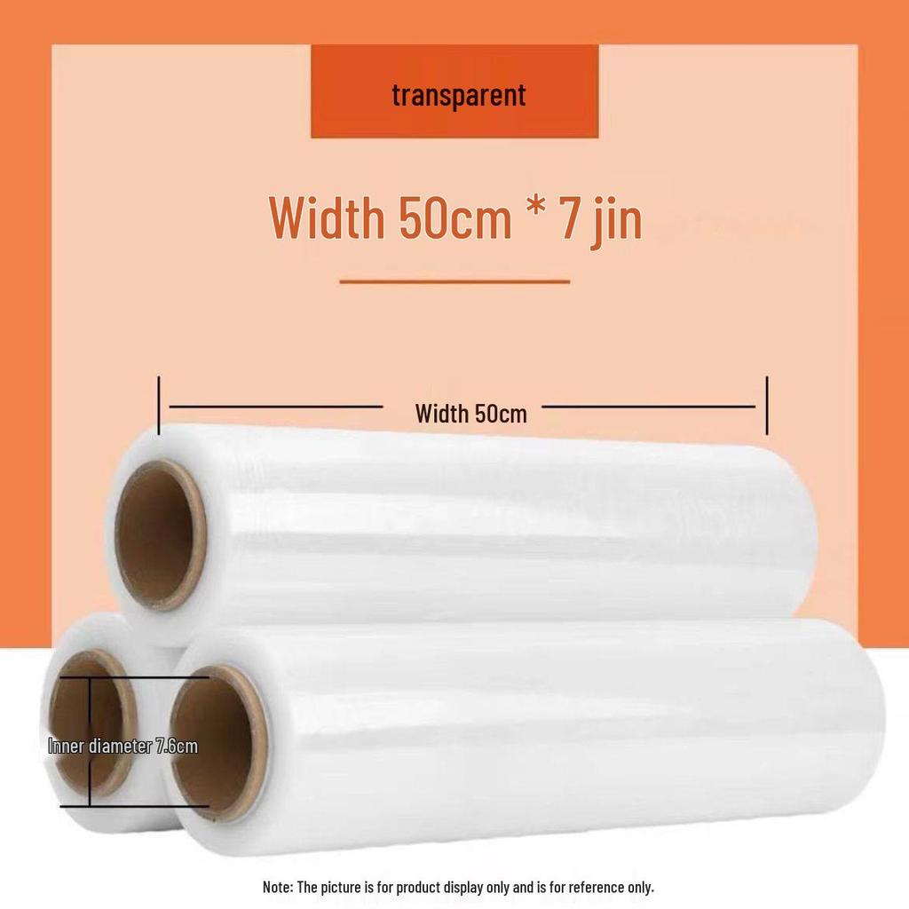 PE Stretch Film: Leak-Proof Industrial & Household Pallet Wrapping, Various Roll Sizes