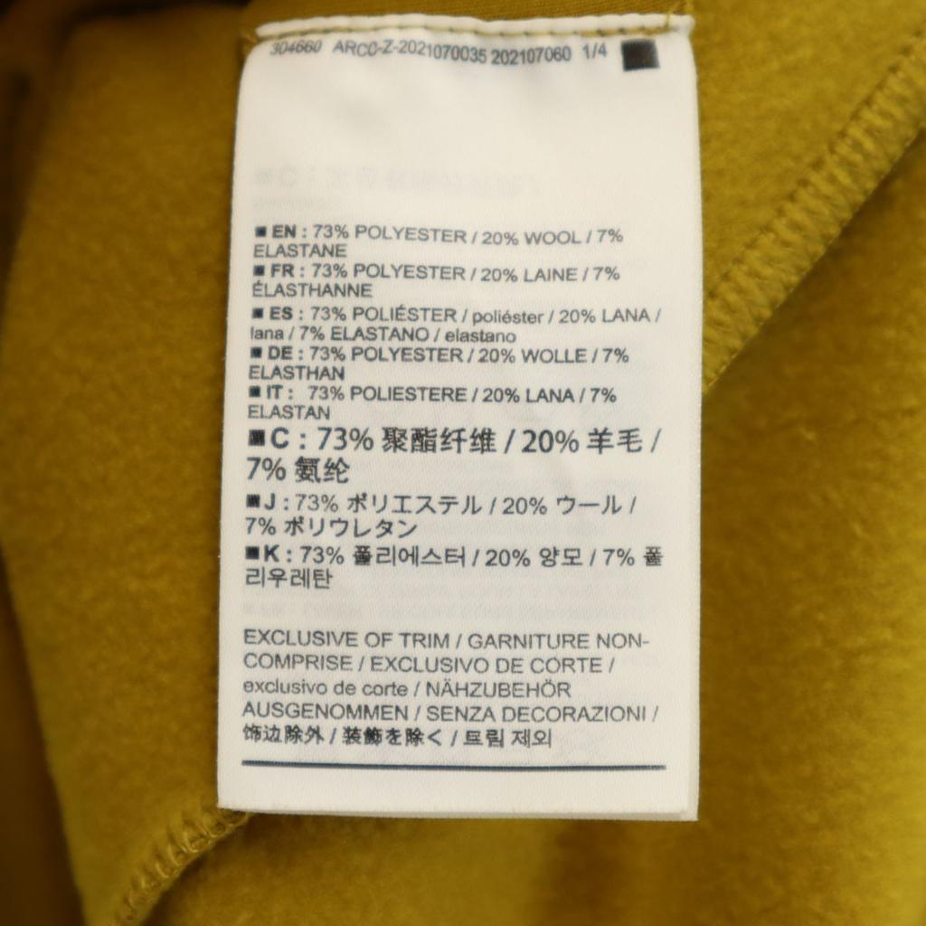 ARC'TERYX Long Sleeve Kyanite Tech Wool Crew Neck Cut Men's Used