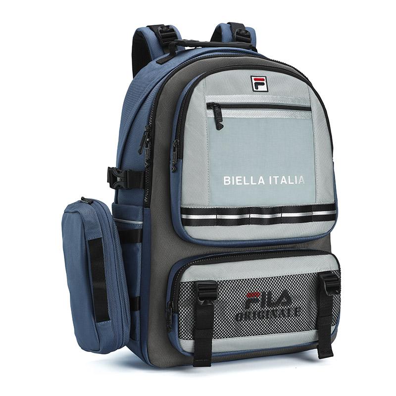 New FILA ORIGINALE Fabric Backpack Men's Deep Blue F13M539105FBU