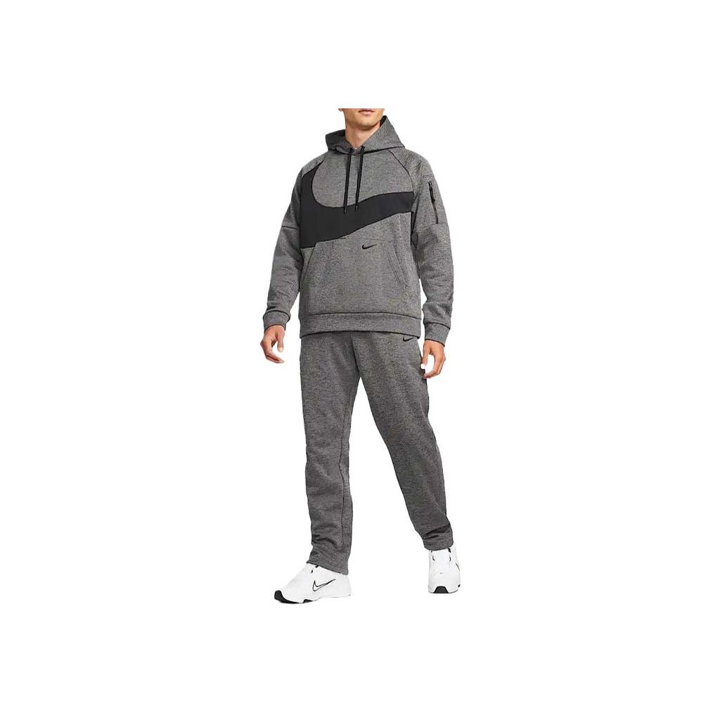 Nike Therma-Fit Comfortable Breathable Soft Skin-Friendly Casual Pants Men Bottoms Black Gray DQ4857-071