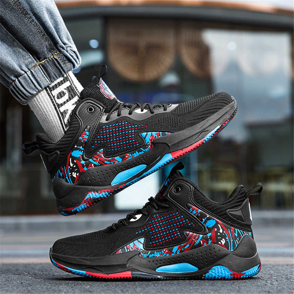 Fashion Size 42 Mixed Colors Men's Shoes Deals Training Jogging Man Luxury Brand Basketball Sneakers Men Sports Flatas New Year's