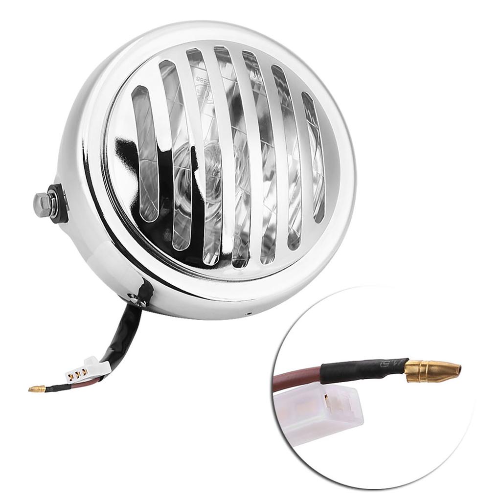 6.3 Inch Vintage Motorcycle Headlight Headlamp Grill for