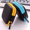 Minimalist Portable Pressure Resistant Headphone Bag Data Cable Storage Bag with Zipper Charger Data Cable Headphone Storage Bag