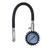 Motorcycle Tire Pressure Gauge 0-100 PSI Tire Gauge with Flexible Hose for Car