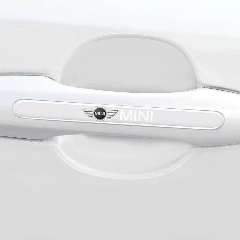 4KS Průhledný proužek na dveře auta Ochranný proužek proti kolizi pro zpětné zrcátko pro MINI Cooper F54 F55 F56 R56 R60 Roadster Clubman Kupé