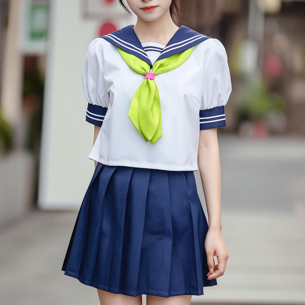 You And I Are Polar Opposites Suzuki Cosplay Costume With Sailor Uniform For Anime Role Play