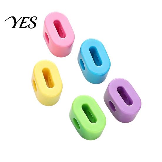 Large Hole Beads 5Pcs DIY Acrylic Bubble Number Beads, 0-9 Chunky Colorful Spacer for Crafting Projects