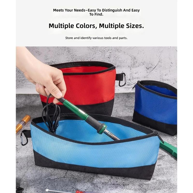 Heavy Load Waterproof Tool Storage Bag Spacious Compartment Multiple Size For Mechanics Electricians