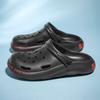 Hole Shoes Men'S Cool Slippers Non-Slip Soft Sole Couple Beach Shoes Casual Sandals Outdoor Slippers Men'S Outer Wear