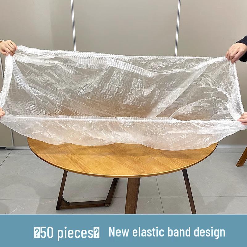 Extra Tjock Röd Engångs Vattentät Elastisk Rund Bordsduk för Bröllop och Banketter