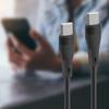 Type C To Type C 100W Collapsible  Data Cable Fast Speed Charge Cord Supports 480Mbps Transfer for Various Type C Gadgets