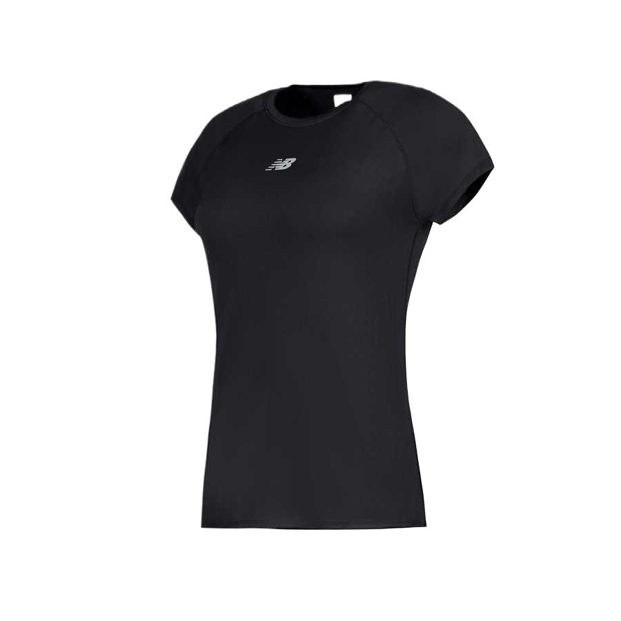 New Balance Regular T Shirt Women s Black WT51223-BK L