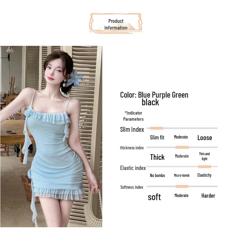 Stylish Sexy French Mesh Dress: Slimming, Figure-Hugging Mini Skirt