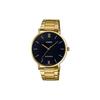 Standard Series Minimalist Fashion Business Casual Quartz Watch Men Watches Black MTP-VT01G-1B
