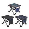Collapsible Camp Stool Folding Camping Stool Portable Seat Travel Little Stools for Camping Fishing Hiking Gardening