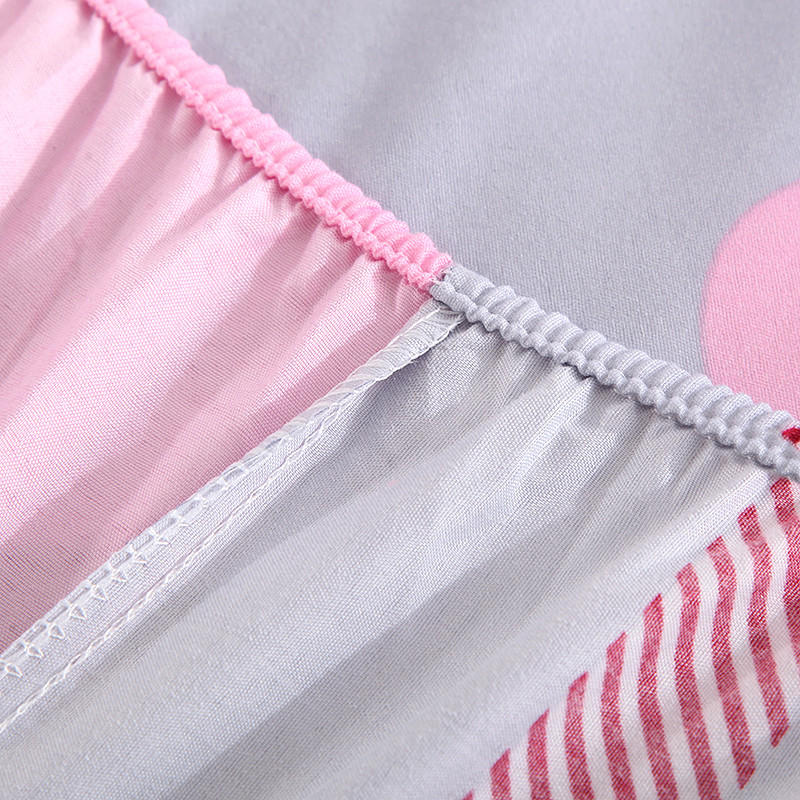 Drap-housse de matelas avec drap-housse élastique tout autour, antidérapant, anti-poussière(Sans taie d'oreiller)