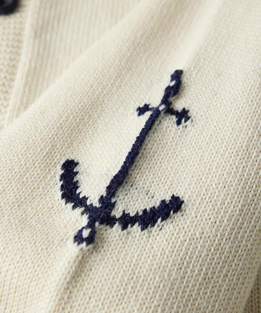 Guernsey Woollens Fisherman Whole Garment Cardigan - Aran
