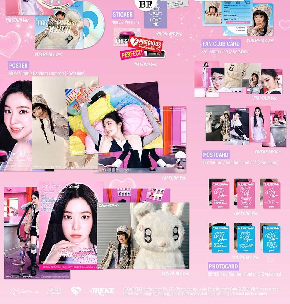 IRENE (Roter Samt) [Größter Fan] 1. ALBUM (FOTOBUCH Ver.)