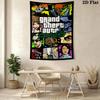GTA Pattern Home Decor Tapestry, Wall Hanging, Decorative RV Wall Cloth.MGT0918544