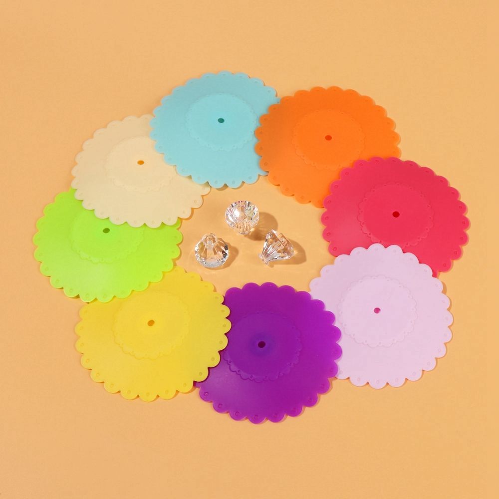 Glass Mugs Thermal Insulation Leakproof Anti-dust Cup Lids Cup Seals Cup Cover Kitchen Accessories