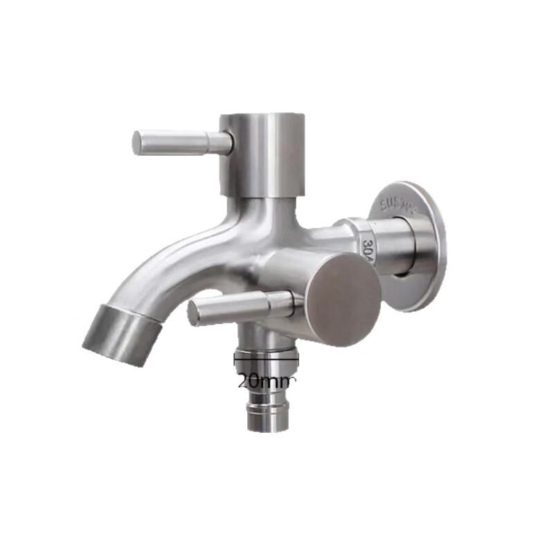 Wall-Mounted Dual-Outlet Faucet