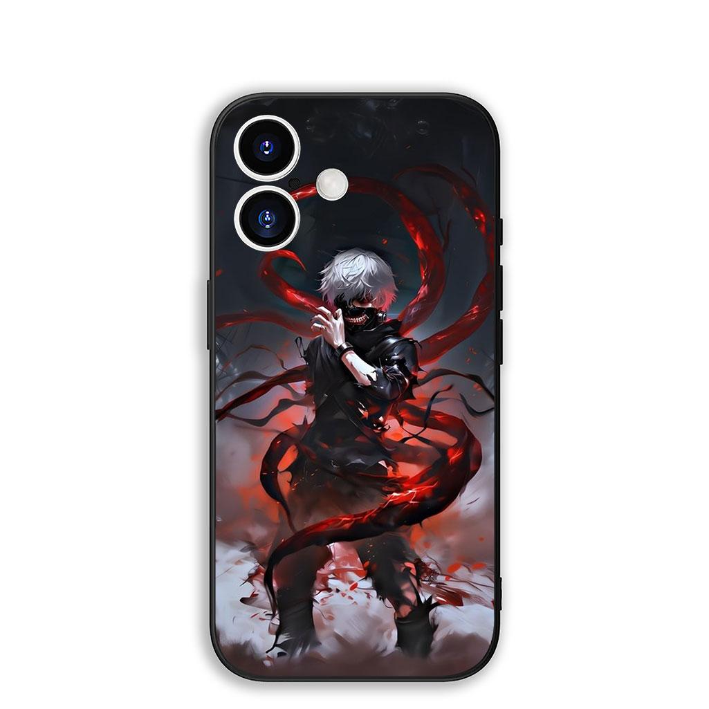 

for Motorola Moto G82 G20 G22 G23 G32 G8 G7 G9 Power Plus G41 G30 G71 E22 E13 E20 E32 Phone Case Tokyo Anime Ken Kaneki Ghoul Motorola Moto G30