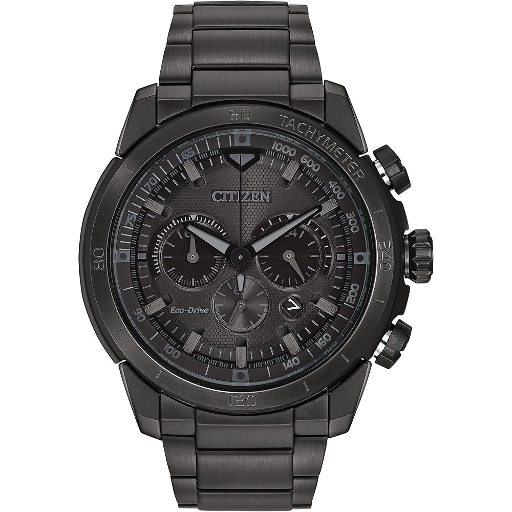 Citizen Ecosphere Black CA4184-81E Men's Watch with Date Function and Water Resistance