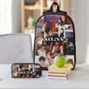 3Pcs Ayliva Tour 2025 School Bags Set for Girls Boys Pencil Boxes Backpack Sets with Lunch Box For School Students Daypack