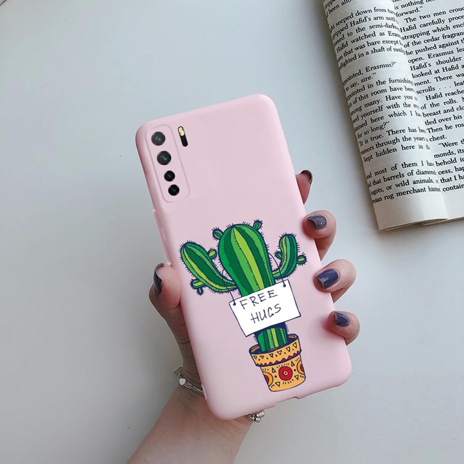 

For Huawei P40 Lite 5G Case Cover For Huawei Nova 7 SE Protective Case For Honor 30S Russia TPU Silicone Bumper Nova7 Funda Bag Huawei P40 Lite 5G