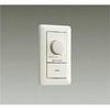 Daiko Electric DAIKO LED Dedicated Phase Control Dimmer, Phase Type, 300VA, Electrical Installation Required, White, DP-37154E