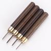 1pc Leather Sewing Awl with Protective Cover, Leathercraft Sewing Stitching Line Puncher, DIY Leather Handicraft Hole Cut Awl