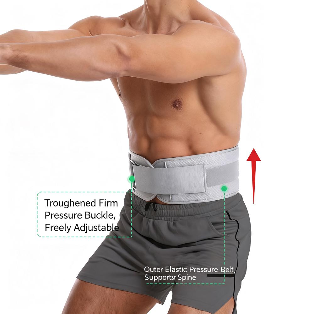 Auto Lock Weightlifting Belt For Men & Women - Adjustable Deadlift Belt For Gym Stability & Lumbar Support