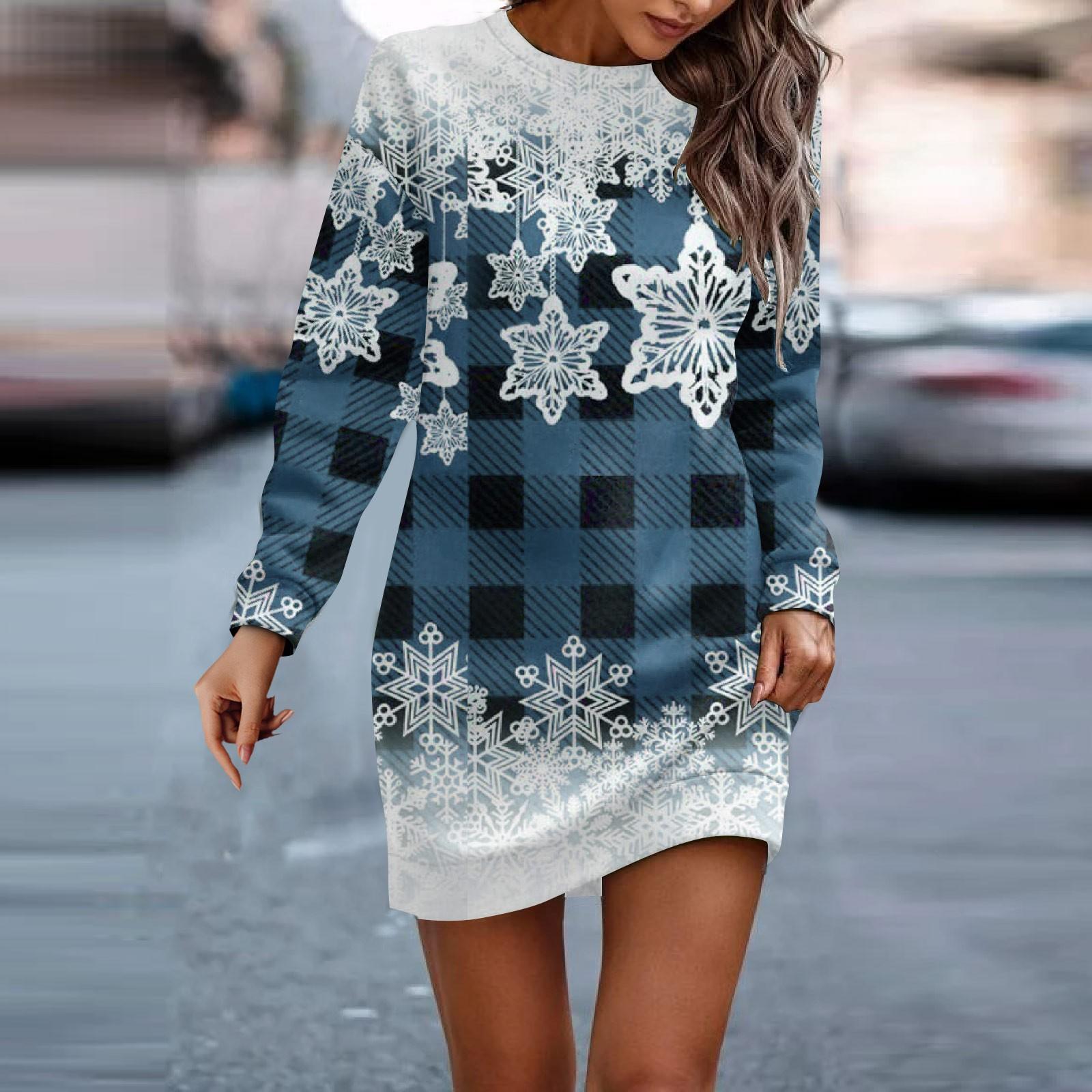 Платье с длинным рукавом для женщин — фото 6