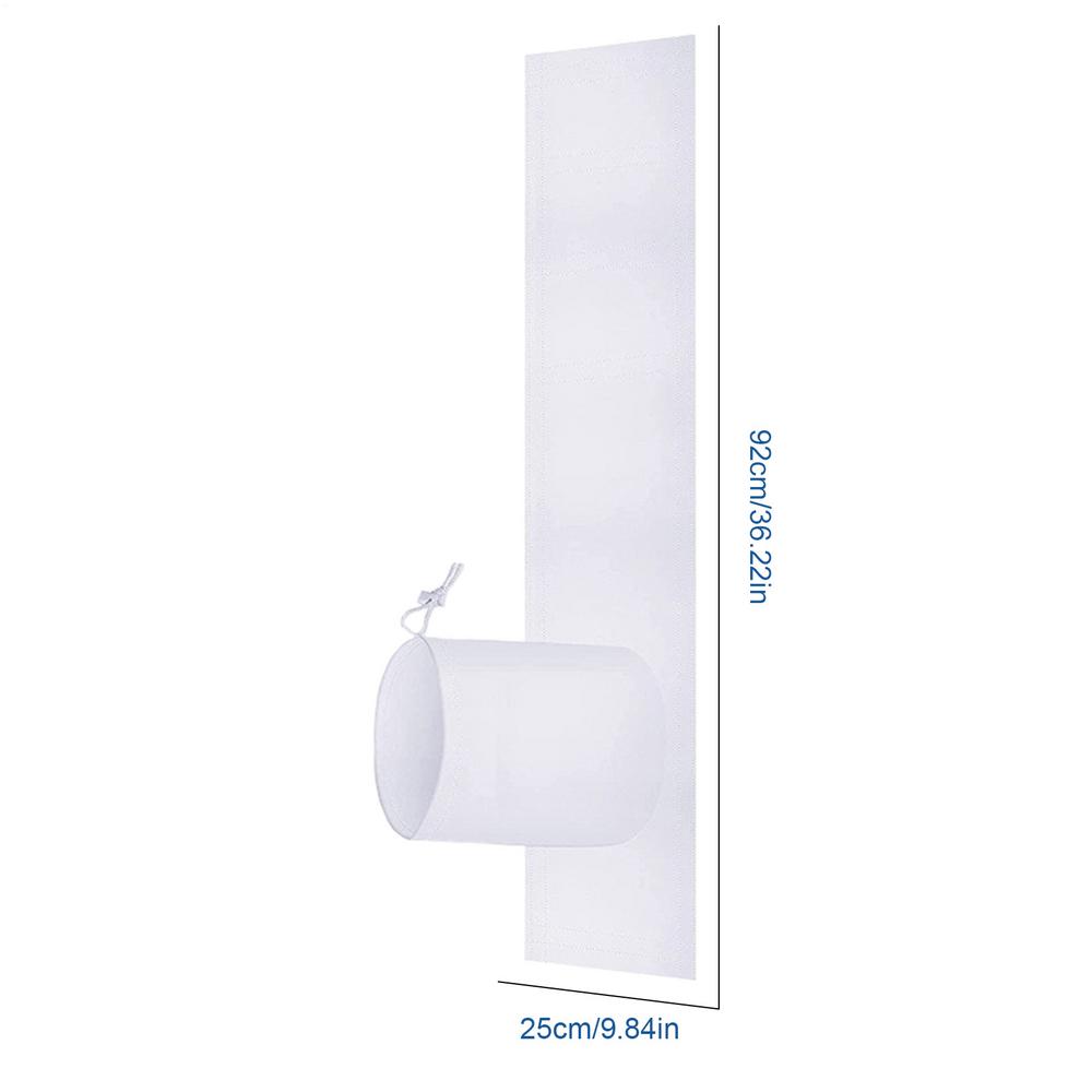 Window Seal For Portable Air Conditioner Adjustable Portable Air Conditioner And Dryer Drawstring Design Weatherproofing