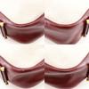 HERMES Sako Shoulder Bag vintage beige Tower ash/Calfskin Women Used