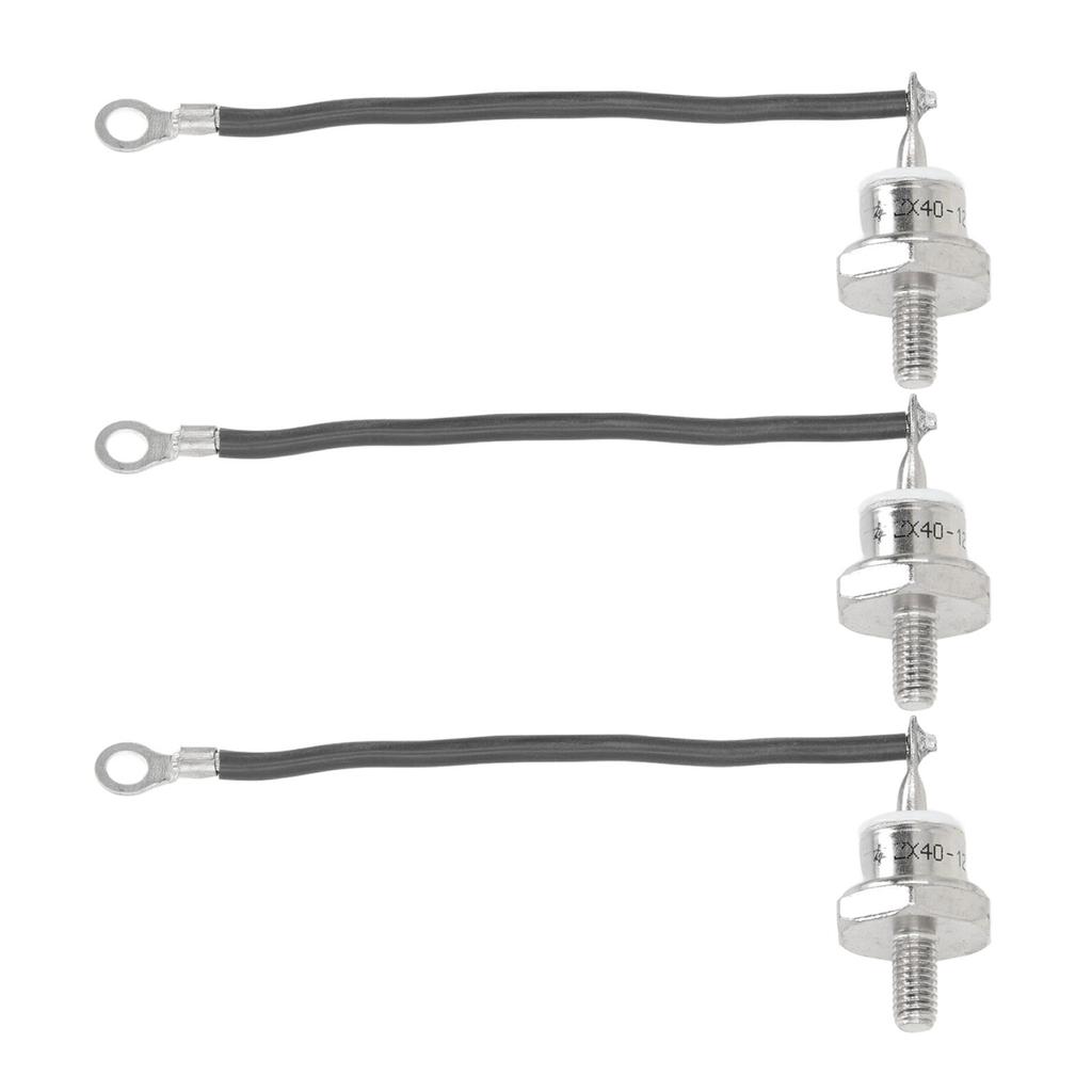 3 Stück Generator Gleichrichter Diode Professionelle Dieselmotor Generator Diode mit Kabel für Diesel