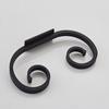4Pcs Elegant Metal Wine Glass Rack Wall Mounted Stemwares Holder for Kitchen Storage Creative Under Cabinet Cup Hangers