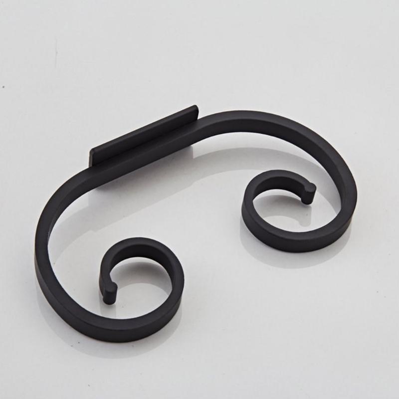 4Pcs Elegant Metal Wine Glass Rack Wall Mounted Stemwares Holder for Kitchen Storage Creative Under Cabinet Cup Hangers