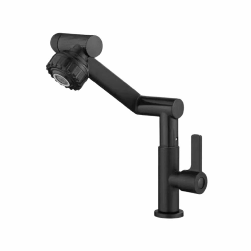 360° Rotating Robotic Arm Faucet Hot and Cold Water Dual Mode Faucet Fixtures Accessories